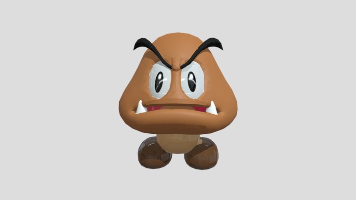 Goomba-mariobros-nintendo 3D models - Sketchfab