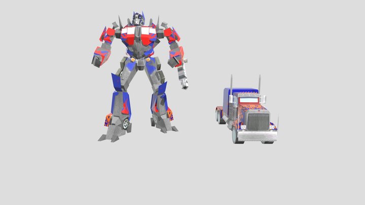Optimus Prime 2007 PSP Retexure