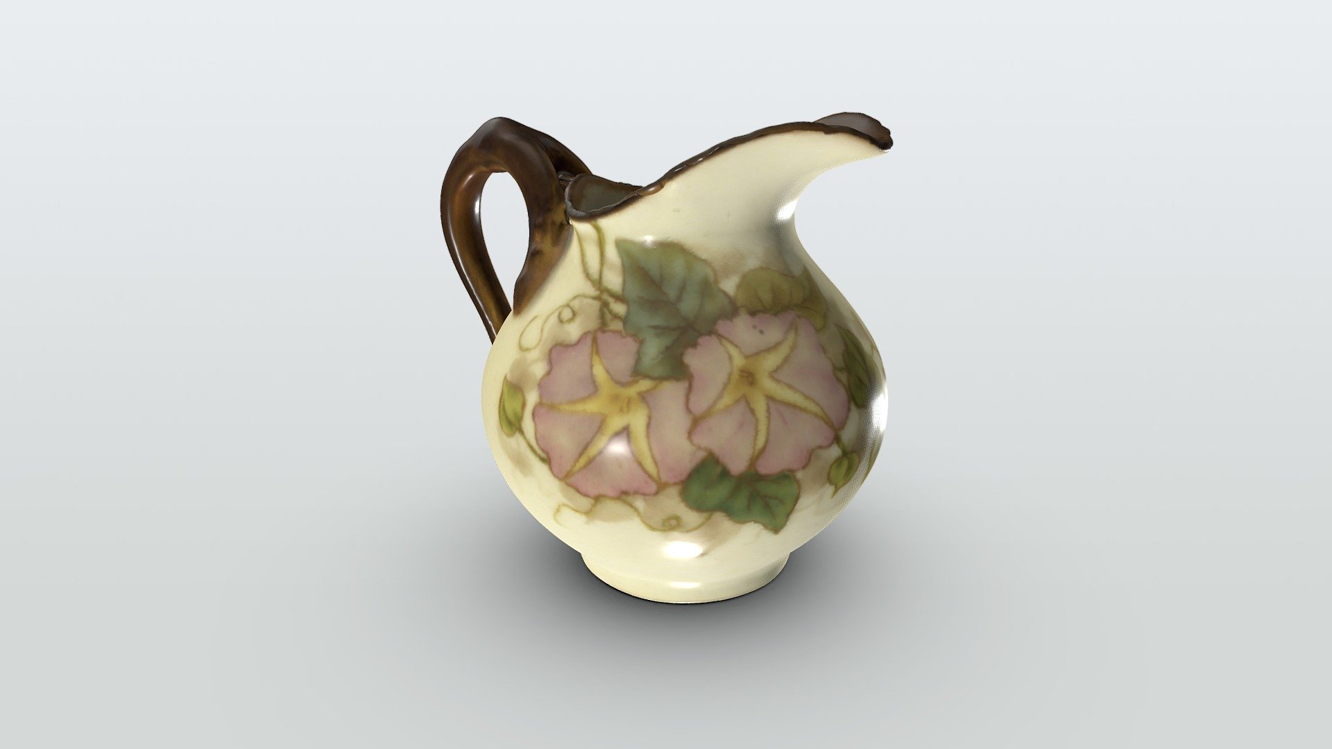 Hand Painted Creamer