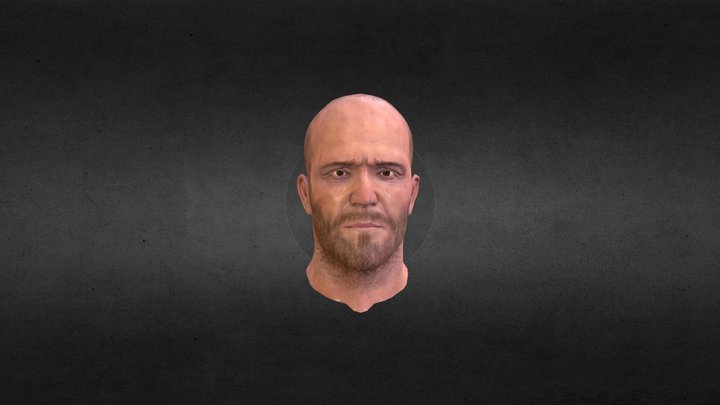 Jason Statham Sculpt 3D Model