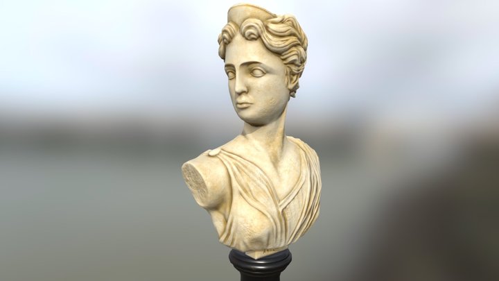 Artemis Bust 3D Model