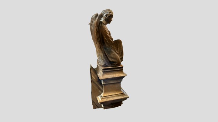 Dunblane Cathedral Angel 3D Model