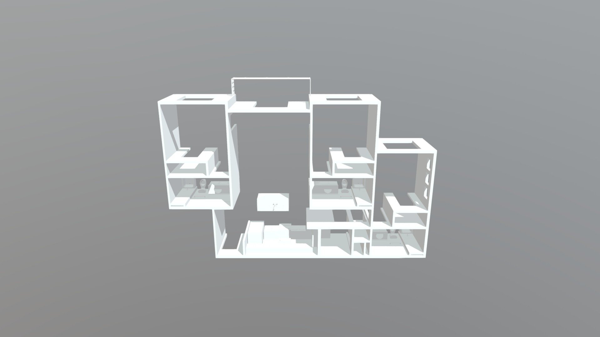 The Harbor Belton Floor Plan 02 Download Free 3D model by mabearx