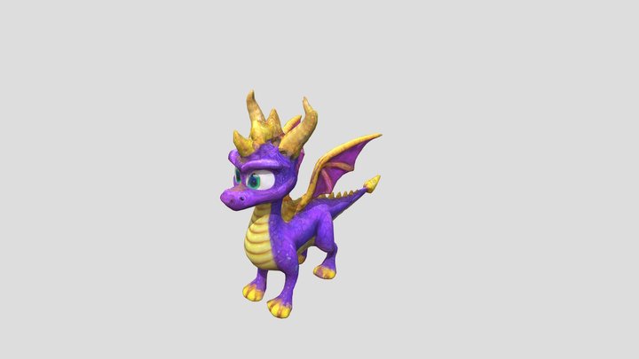 Spyro 3D Model