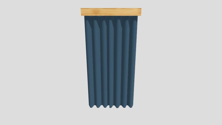 Curtains 3D Model