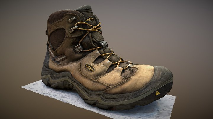 Keen Hiking Boot 3D Model