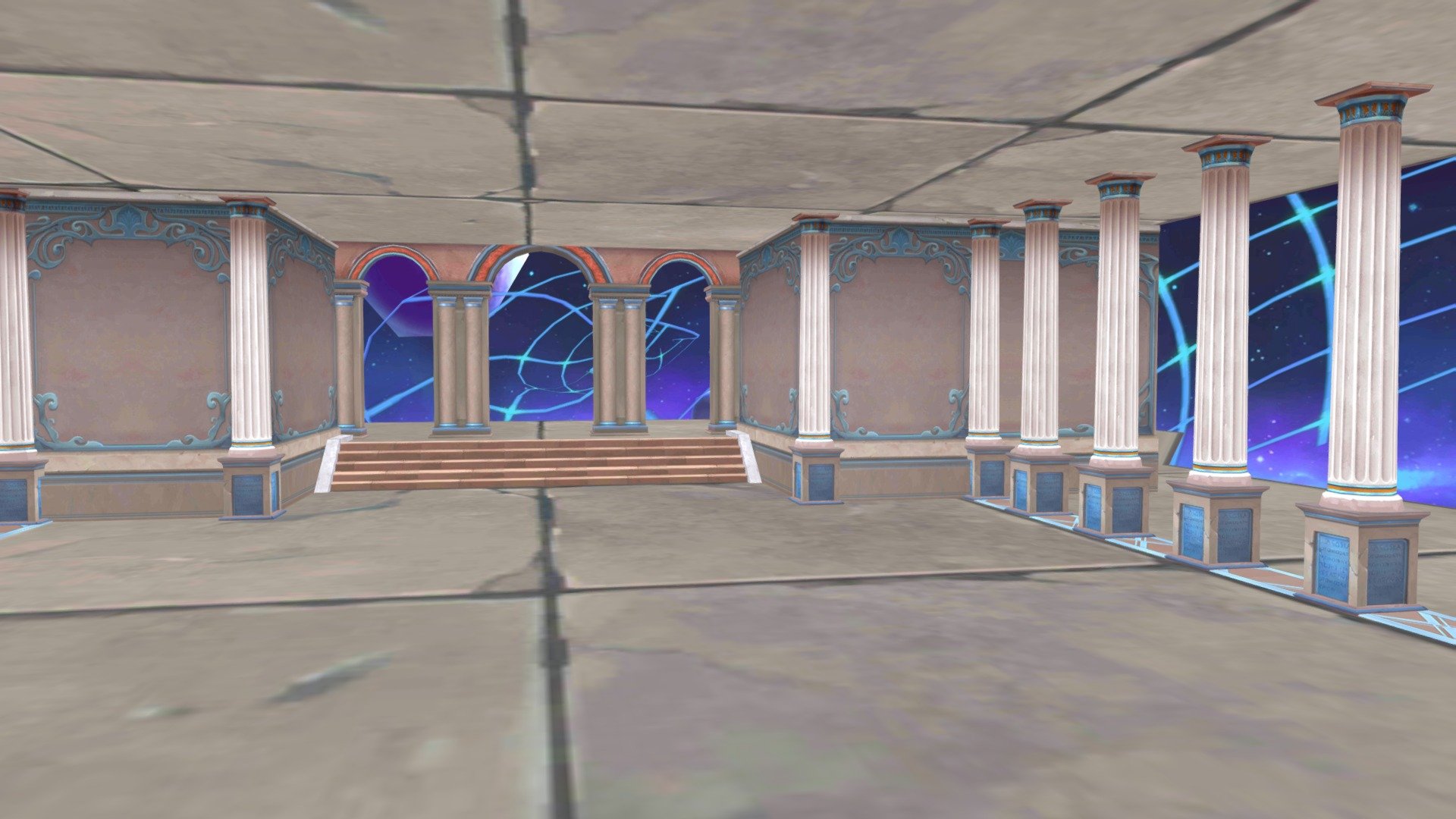 Temple in Other Dimension