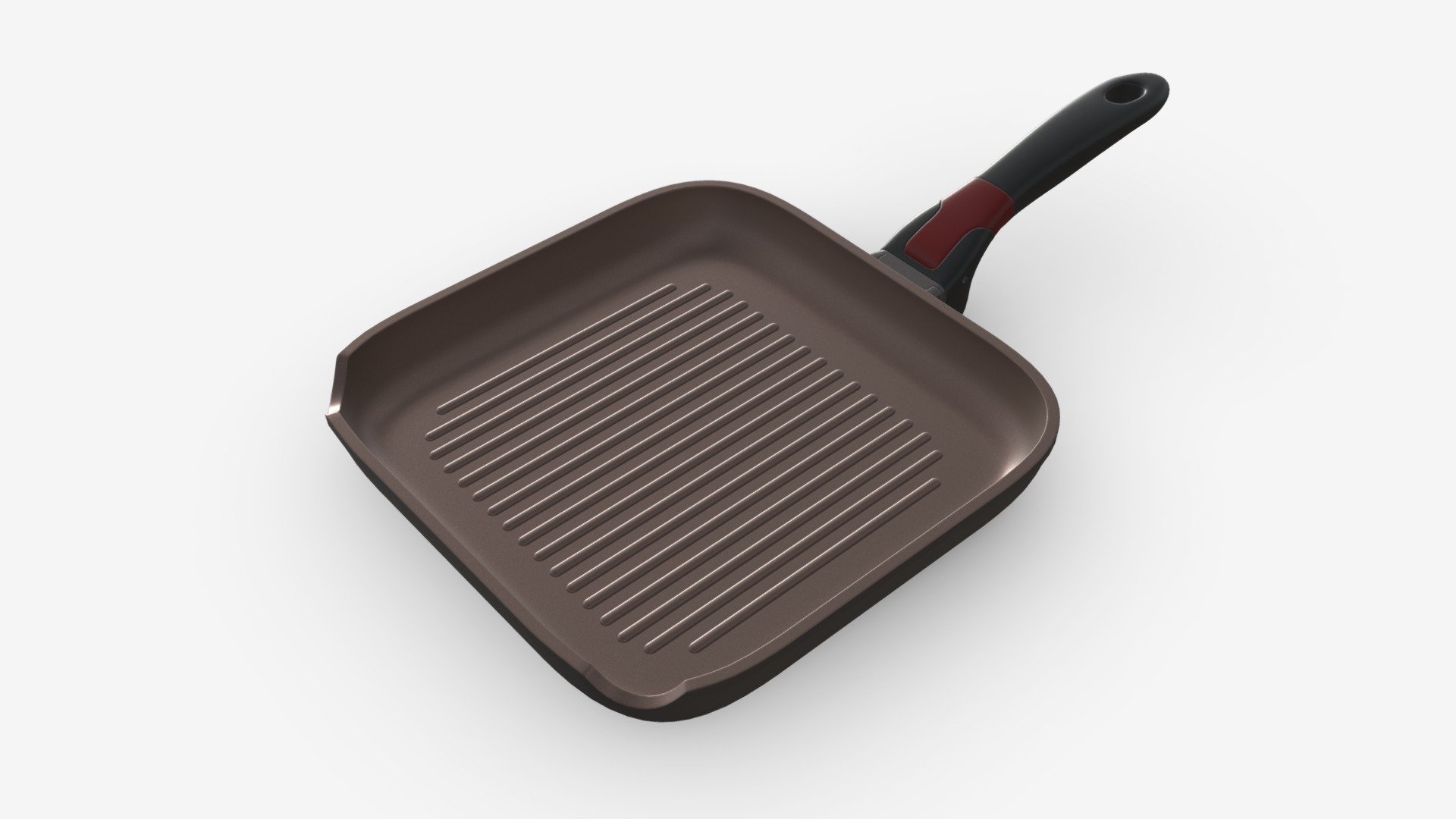 Frying pan without lid 26cm Buy Royalty Free 3D model by HQ3DMOD