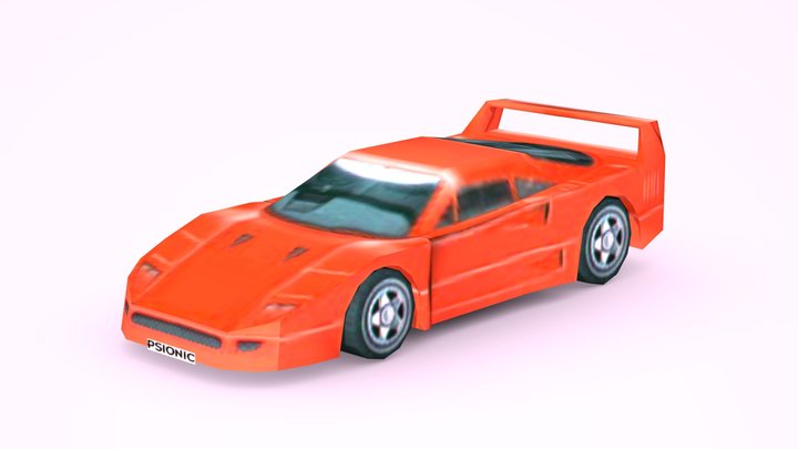 1987 ferrari F40 Red