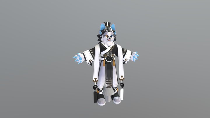 FFox 3D Model