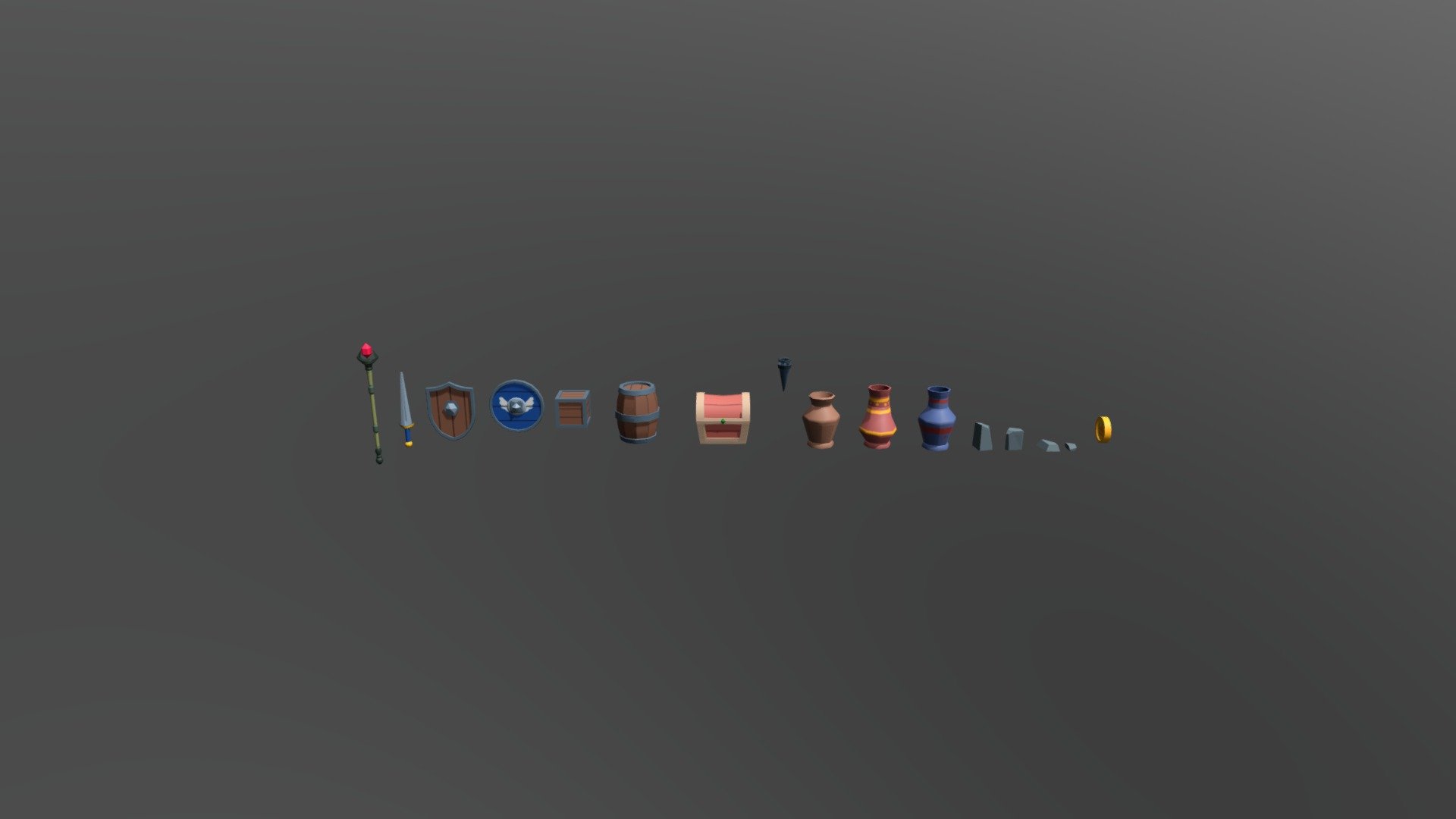 Low Poly Game Asset