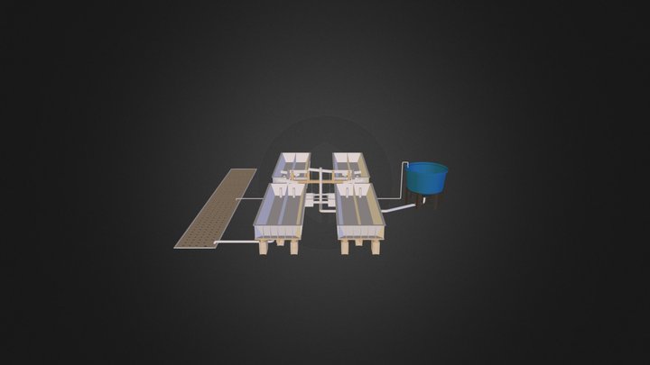 Aquaponics 3D Model