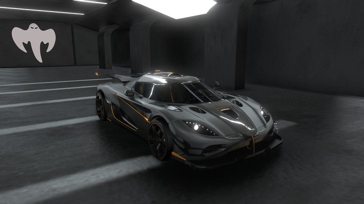 koenigsegg One-1 3D Model