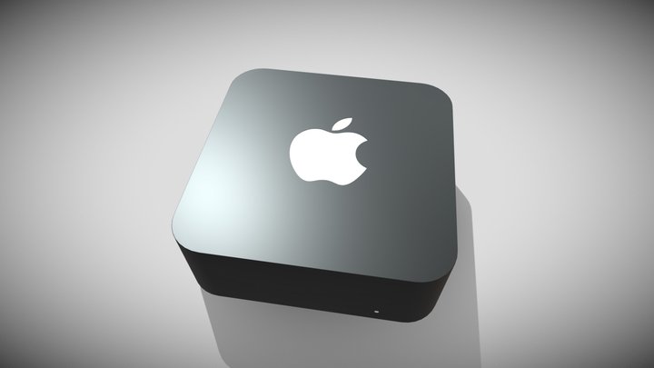 Apple Mac Mini 3D Model