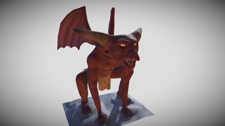 Gargoyle 3D Model