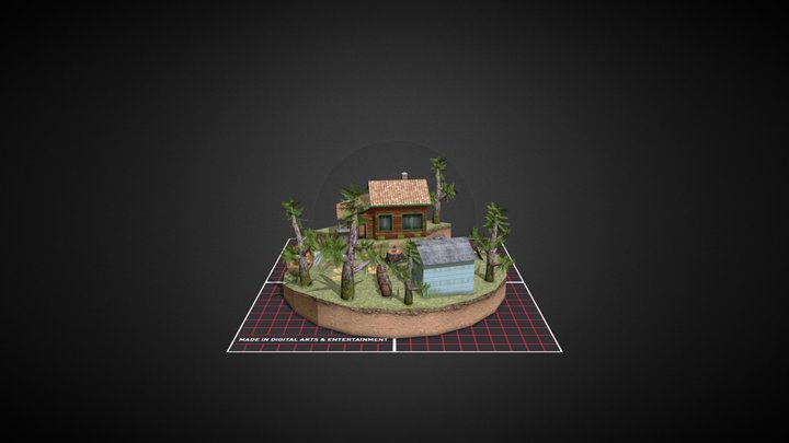 Diorama End Assignment 3D Model