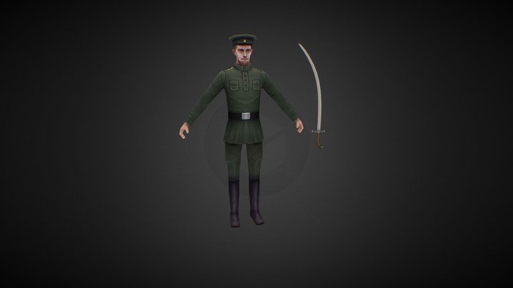 Soldier 3D Model