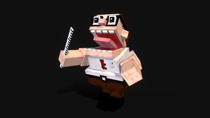 Scary Teacher 3D Model