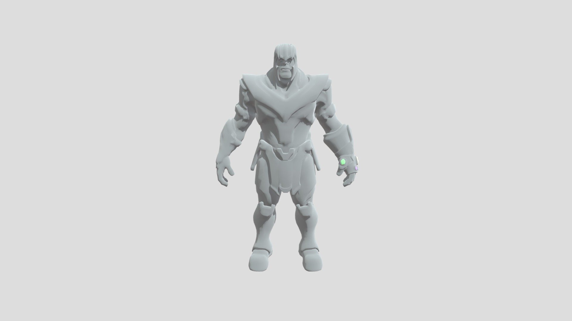 Thanos — Sketchfab embed 3D viewer