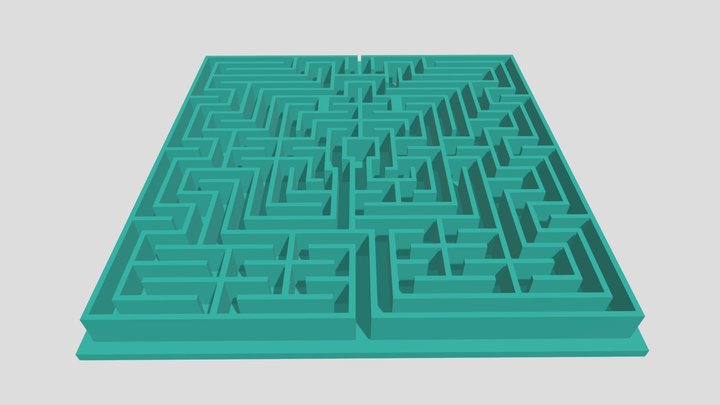 Maze 03 - 3D Printable 3D Model