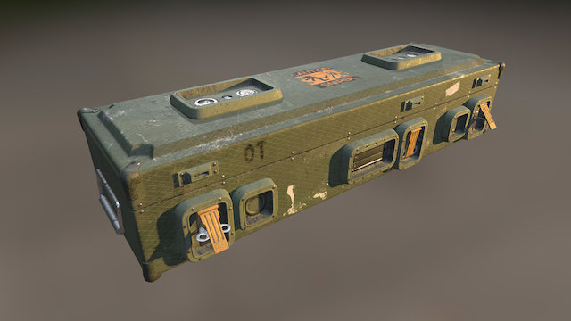 Sniper Case 3D Model