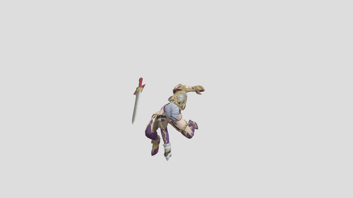Mobile - The King of Fighters ALLSTAR - Ivy 3D Model