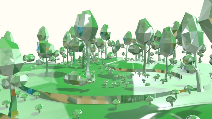 FOREST&JETCAR 3D Model