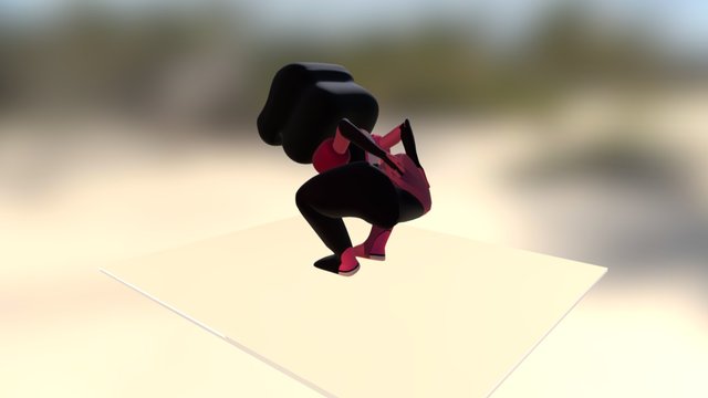 TWERK 3D Model