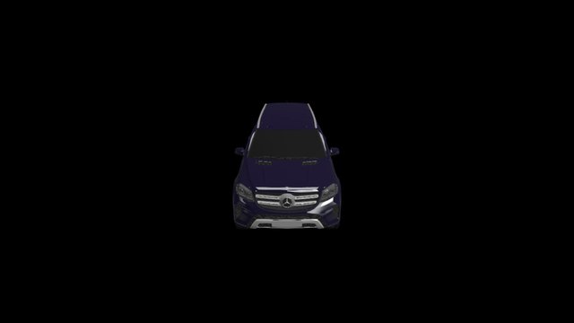 2015 - Mercedes- Benz GL 3D Model