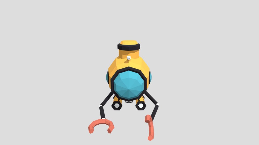 Low Poly Submarine