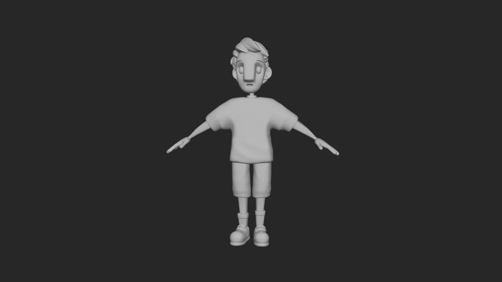 KID MODEL 3D Model