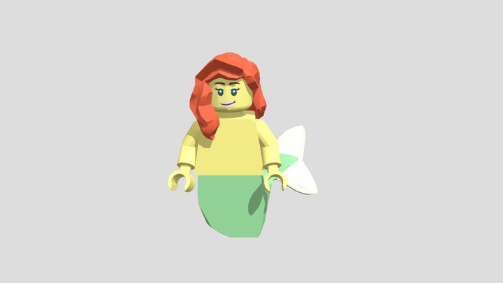 mermaid 3D Model