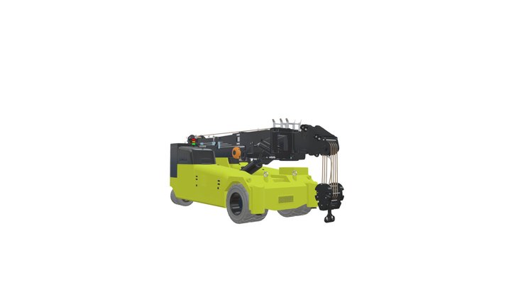 GALZIA GF180 "Pick & Carry" electric crane 3D Model