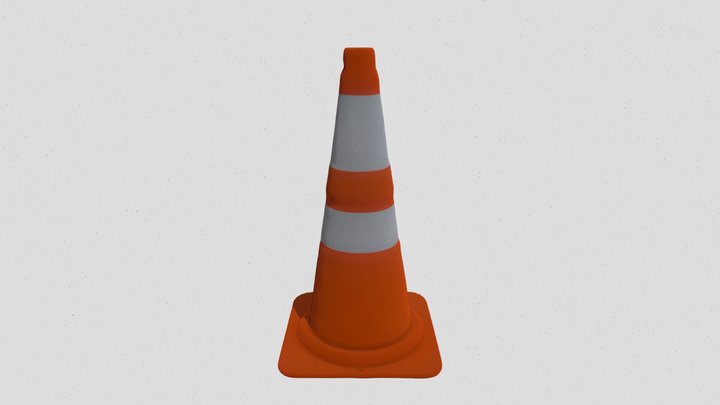 Traffic cone 3D Model