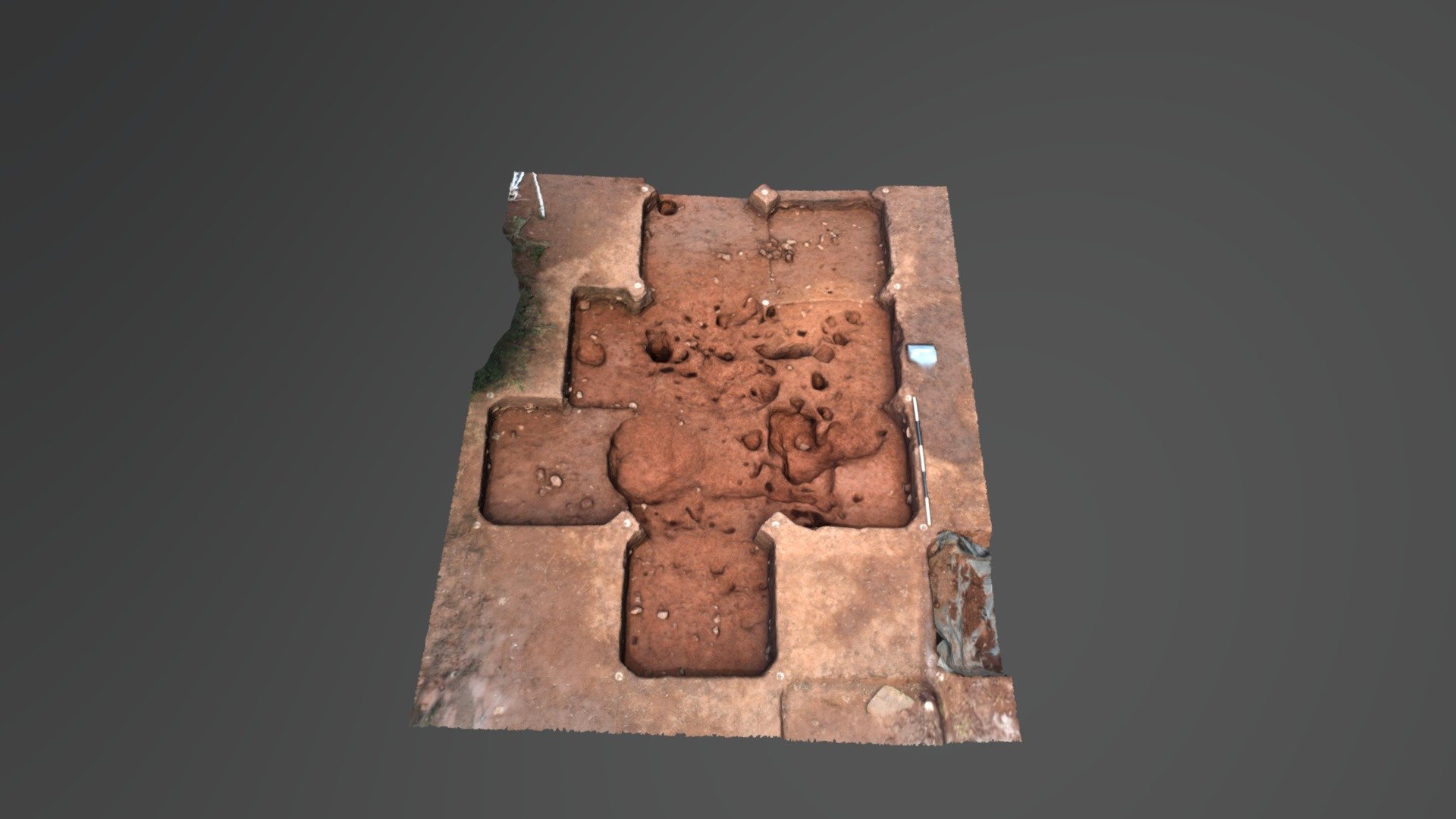 James Madison Era Grove of Trees 2 - 3D model by Montpelier Archaeology ...
