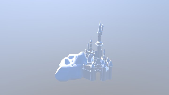 Château Disney 3D Model