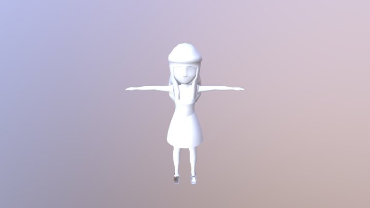 Female Char 3D Model