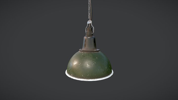 Old lamp 3D Model