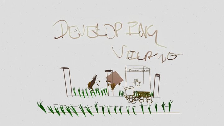 Developing Village 3D Model