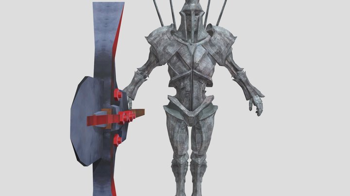 Рыцарь 3D Model