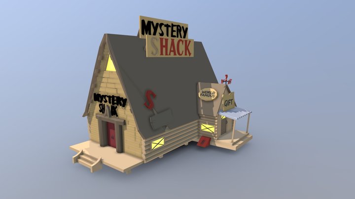 Mystery shack gravity falls 3D Model