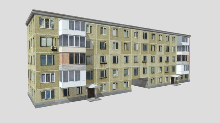 soviet house 3D Model