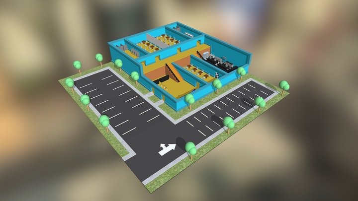 Restaurant 3D Model