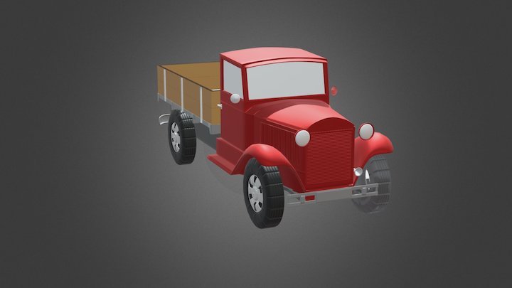 Truck01 3D Model