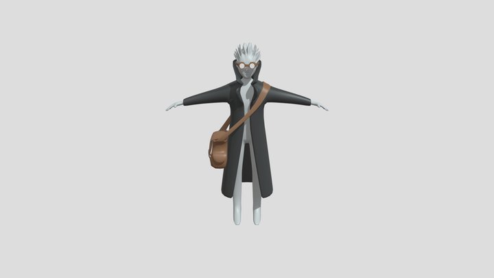 Cientista 3D Model
