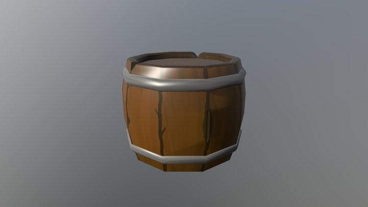 Barrel 3D Model