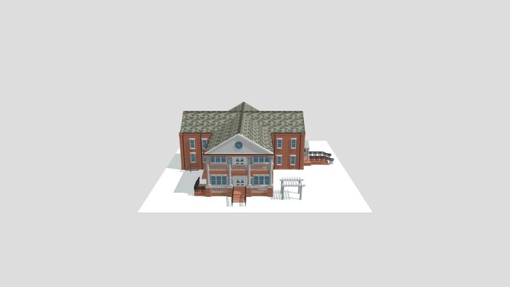 WPU Finch Library 3D Model
