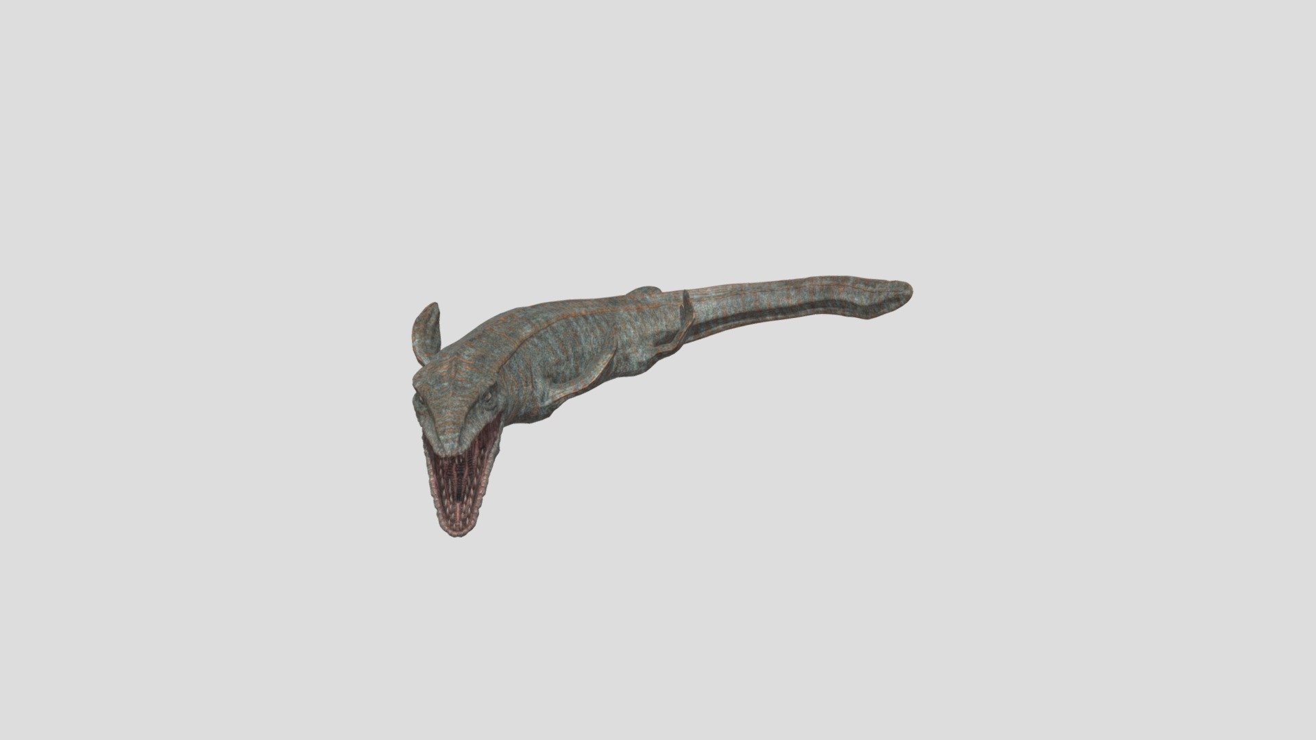 mosasaurus - 3D model by alexeirefer [d25cb7e] - Sketchfab