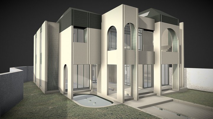 TP-Kelardasht Villa 3D Model