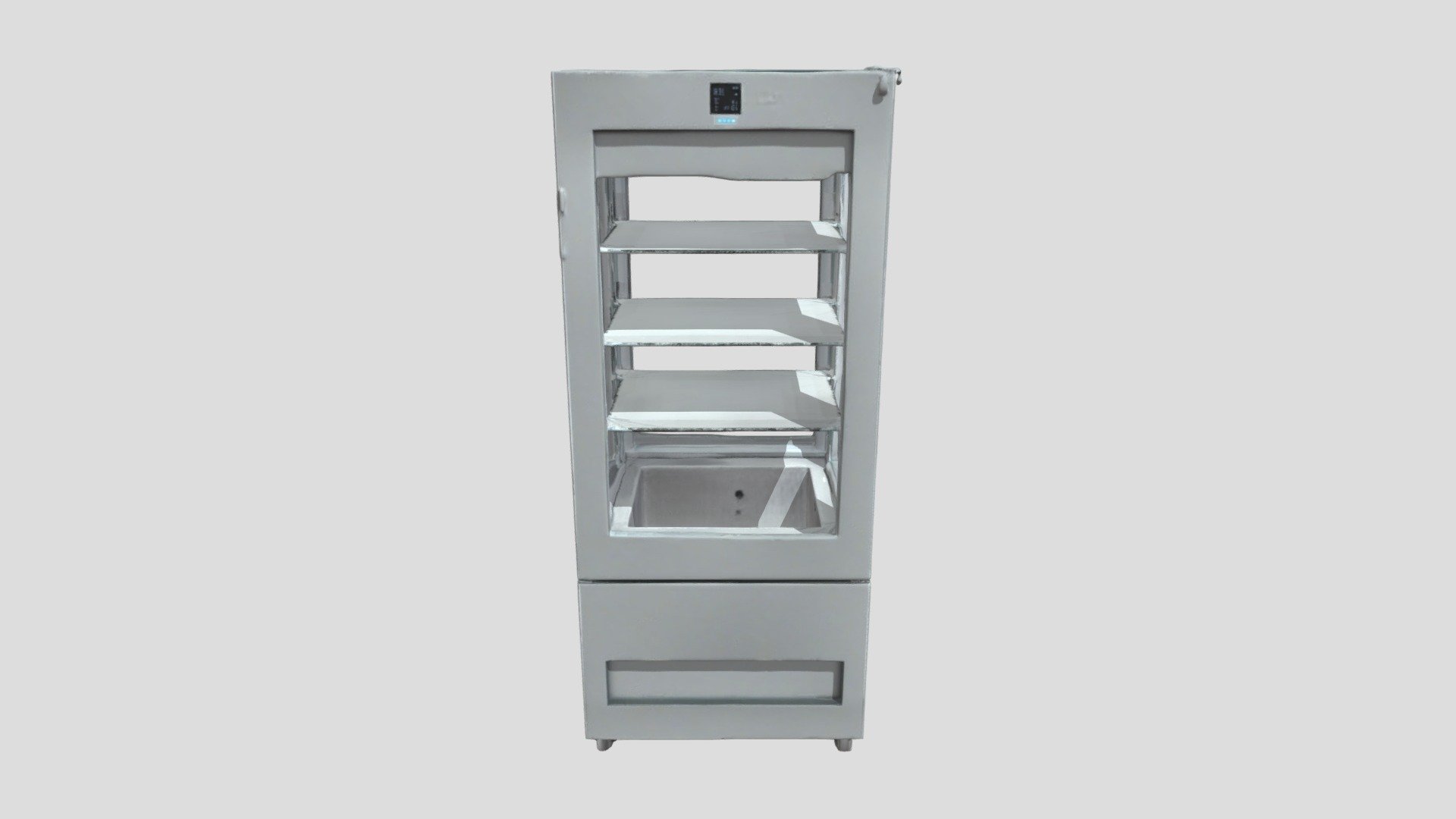 Glass Display Fridge - Download Free 3D model by Faihasfaizah [d25d154